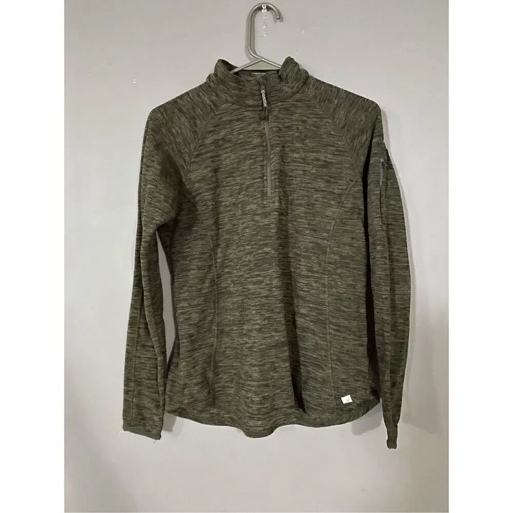 Bcg Gray And Black Athletic Performance Fleece Pullover Size Small